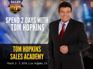 Tom Hopkins Sales Academy 2018